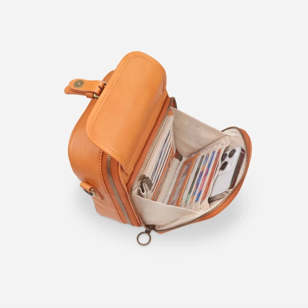 Camellia — Vintage Crossbody Tas