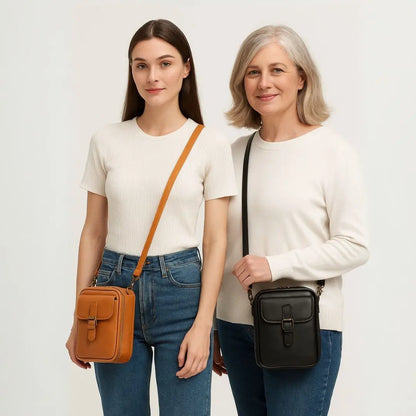 Camellia — Vintage Crossbody Tas